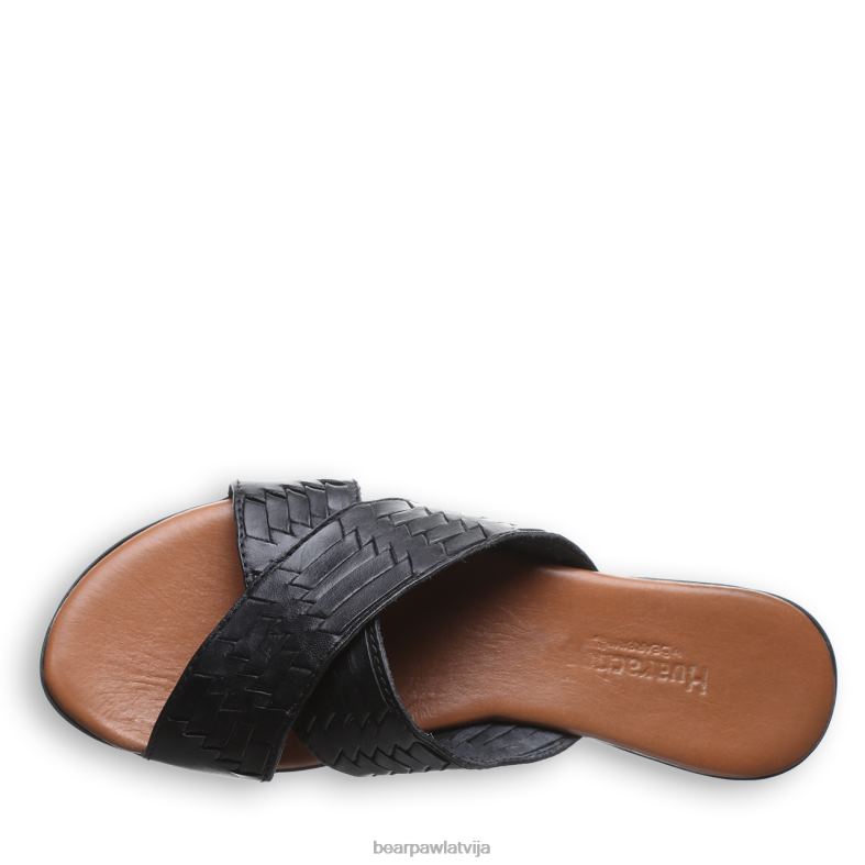 melns sievietes sandales BEARPAW ximena P2XFF387