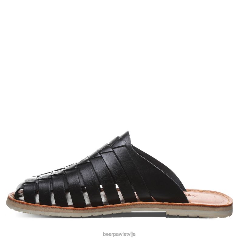 melns sievietes sandales BEARPAW zelda P2XFF382