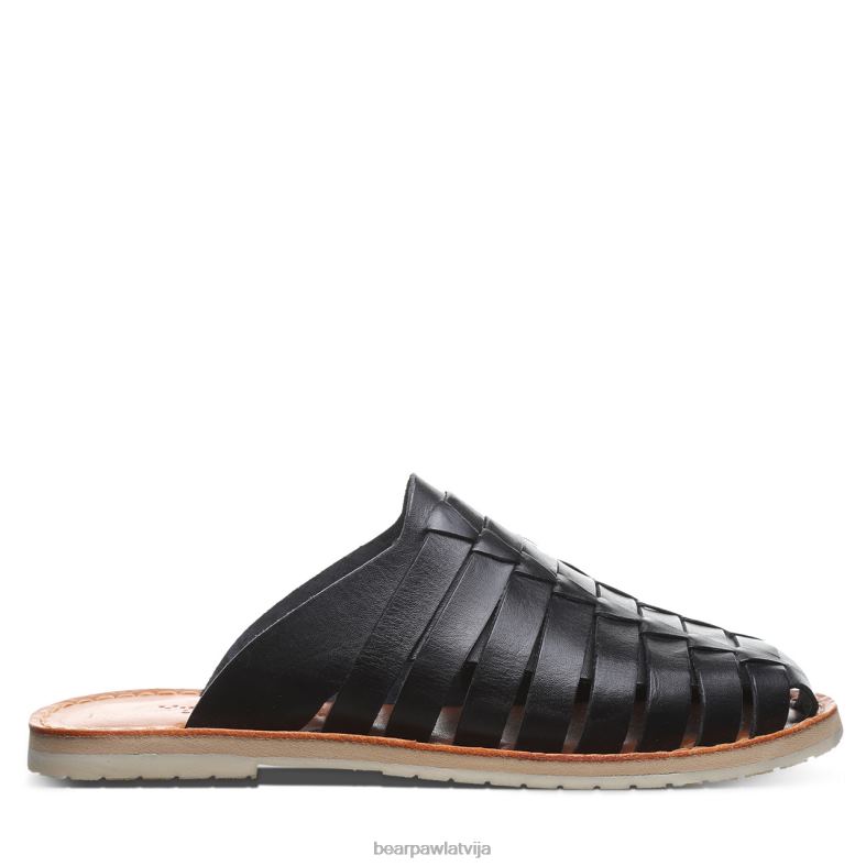 melns sievietes sandales BEARPAW zelda P2XFF382