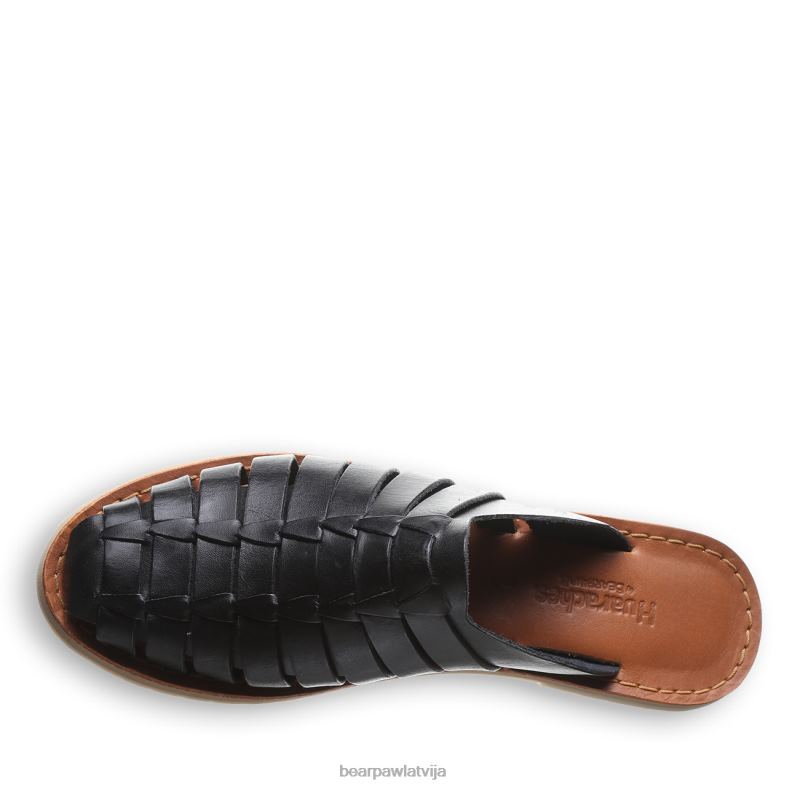 melns sievietes sandales BEARPAW zelda P2XFF382