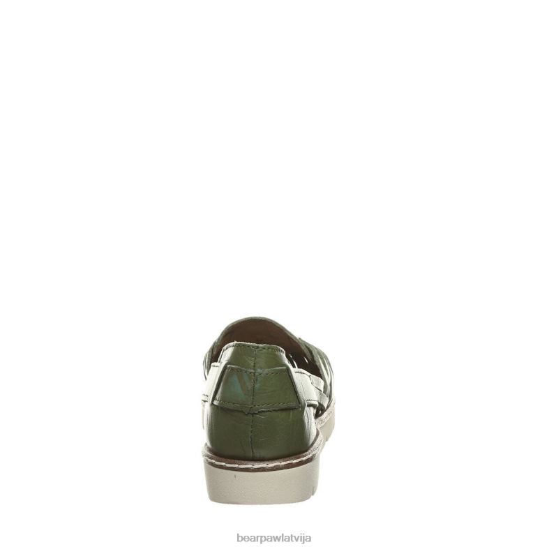 militāri zaļš sievietes sandales BEARPAW Lena P2XFF492