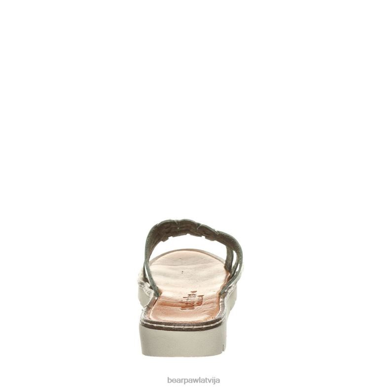 militāri zaļš sievietes sandales BEARPAW vanessa P2XFF482
