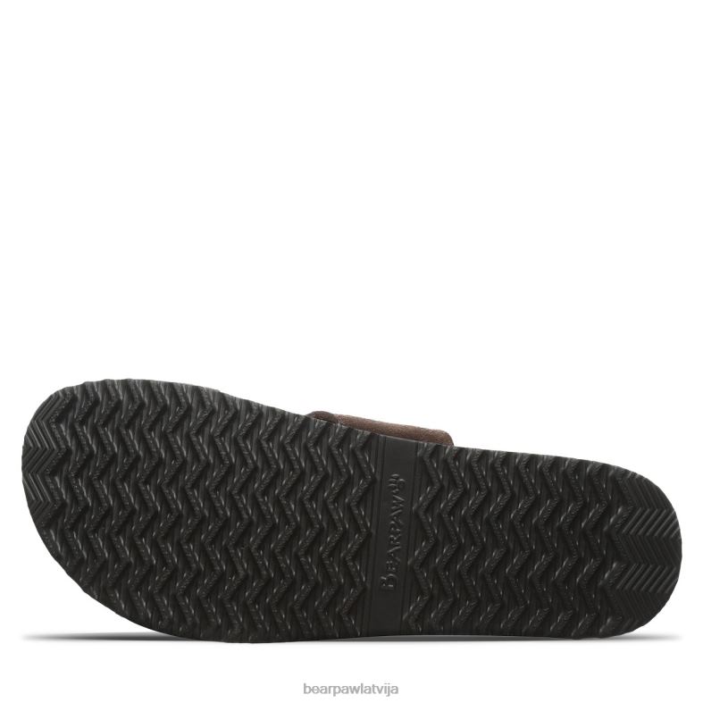 šokolāde sievietes sandales BEARPAW jaycee P2XFF470