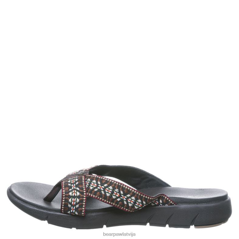 šokolāde sievietes sandales BEARPAW kadiķis P2XFF496
