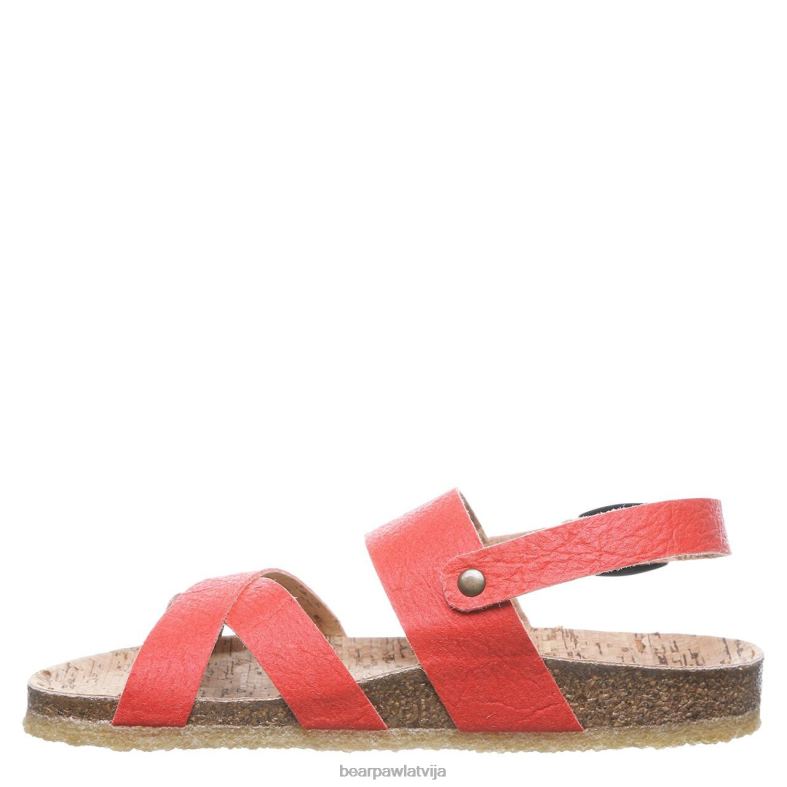paprika sievietes sandales BEARPAW kala P2XFF498