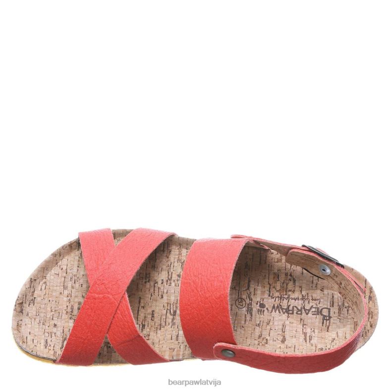 paprika sievietes sandales BEARPAW kala P2XFF498