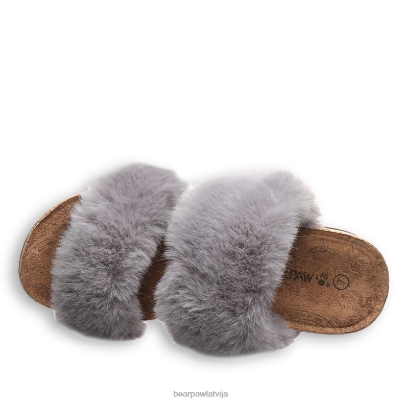 pelēka migla sievietes sandales BEARPAW analia P2XFF397