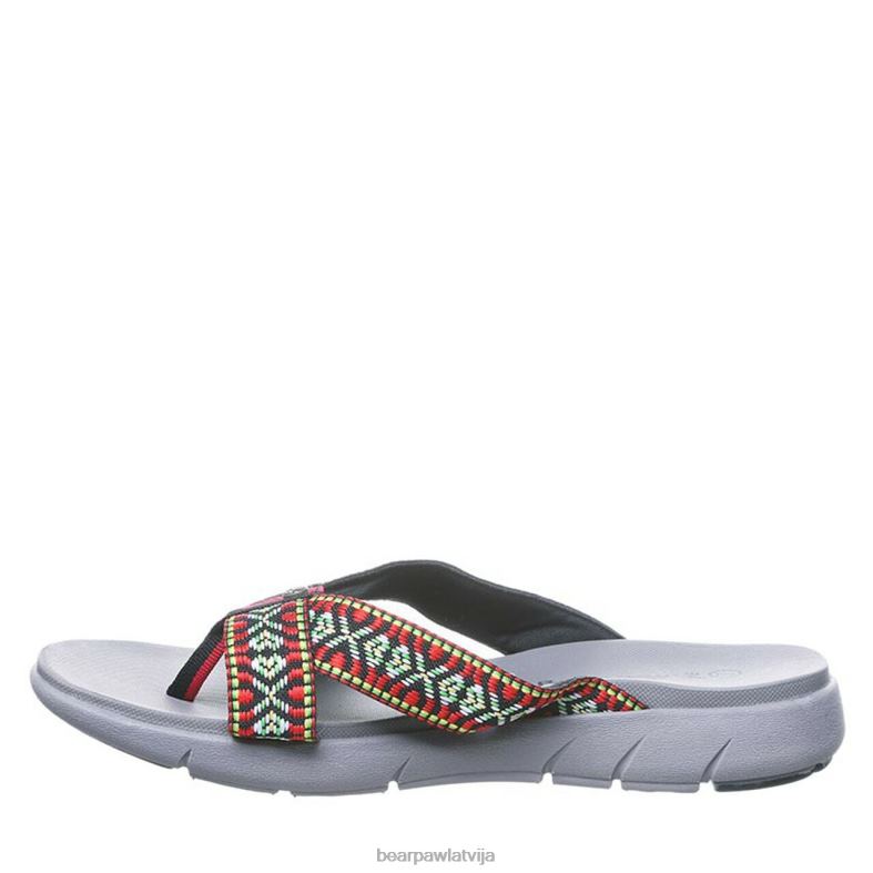 pelēks sievietes sandales BEARPAW kadiķis P2XFF497