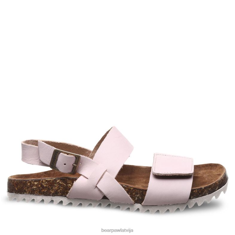 rozā kvarcs sievietes sandales BEARPAW alma ii P2XFF373