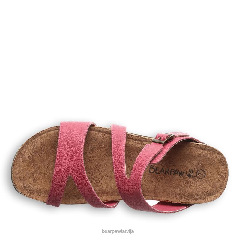 rozā sievietes sandales BEARPAW terēza P2XFF479