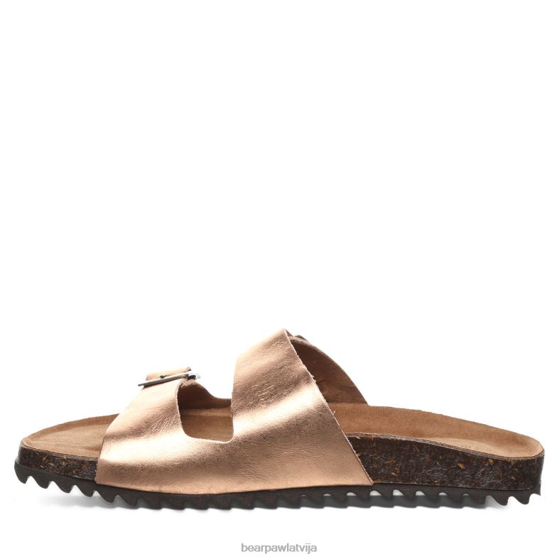 rozā zelts sievietes sandales BEARPAW Džuljeta P2XFF456