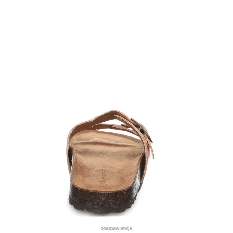 rozā zelts sievietes sandales BEARPAW Džuljeta P2XFF456