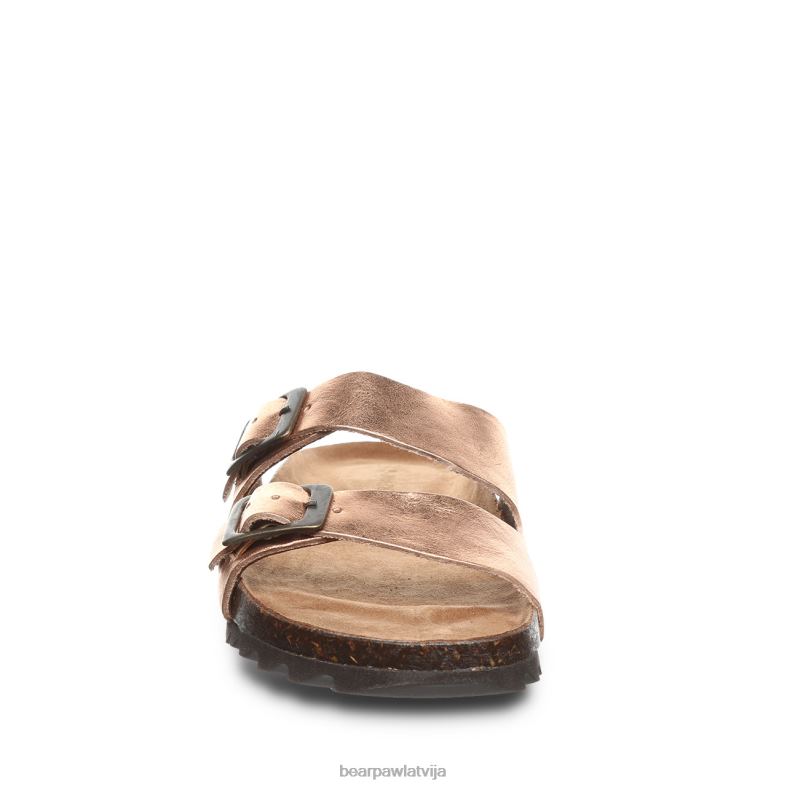 rozā zelts sievietes sandales BEARPAW Džuljeta P2XFF456