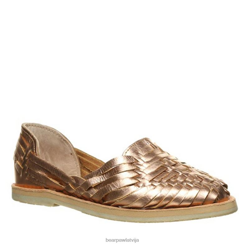 rozā zelts sievietes sandales BEARPAW silvija P2XFF423