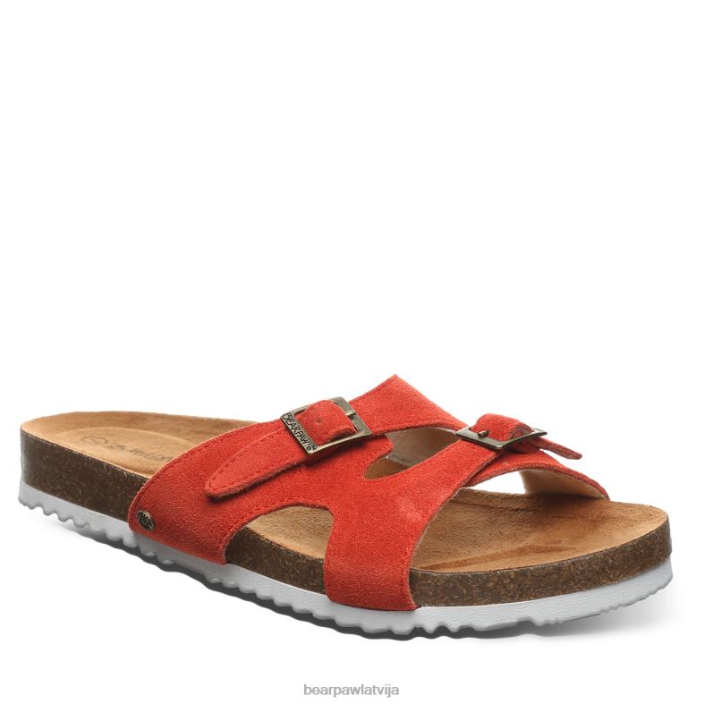 sarkanā trauksme sievietes sandales BEARPAW jaycee P2XFF468