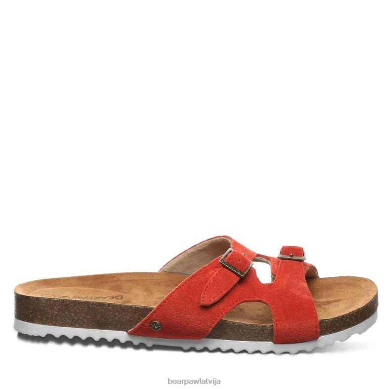 sarkanā trauksme sievietes sandales BEARPAW jaycee P2XFF468
