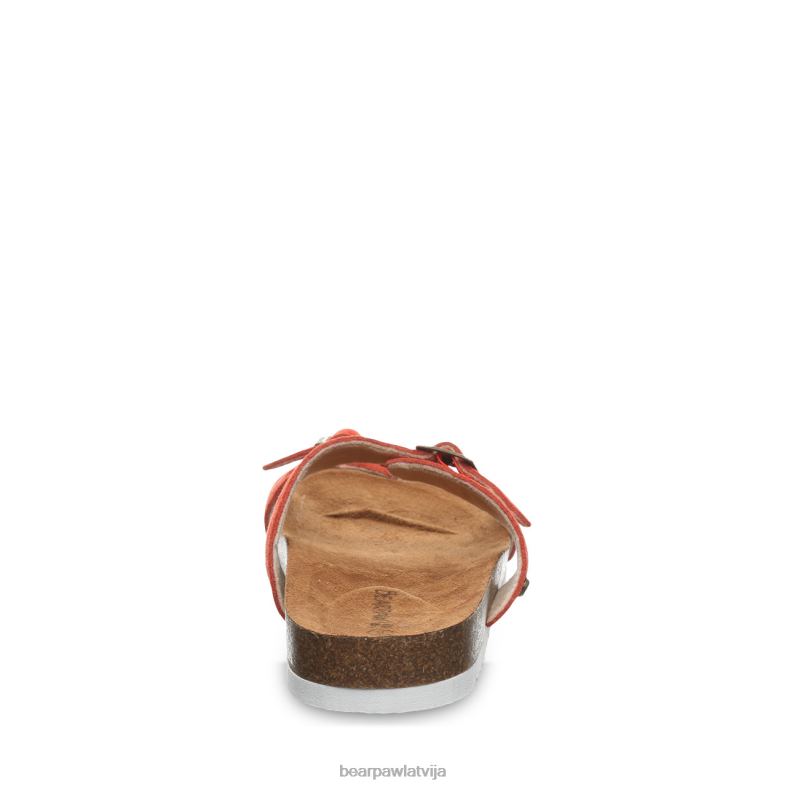 sarkanā trauksme sievietes sandales BEARPAW jaycee P2XFF468