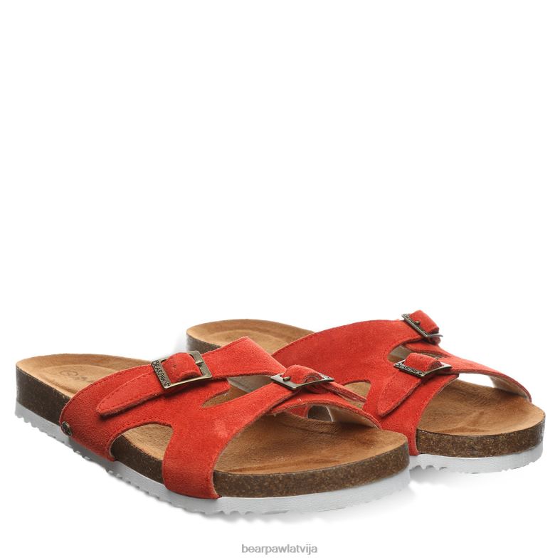 sarkanā trauksme sievietes sandales BEARPAW jaycee P2XFF468