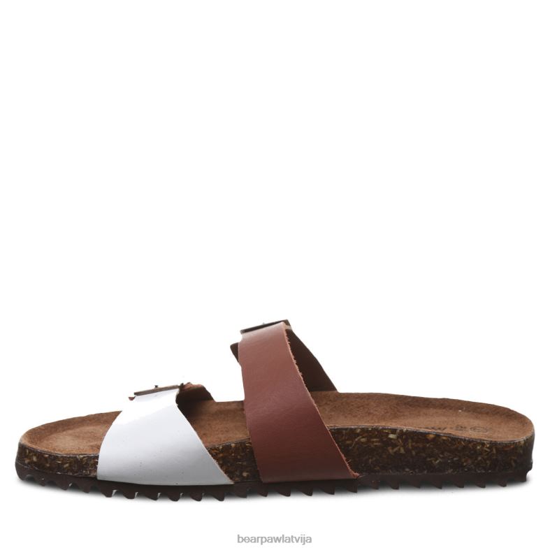 segli/balti sievietes sandales BEARPAW Džuljeta ii P2XFF371