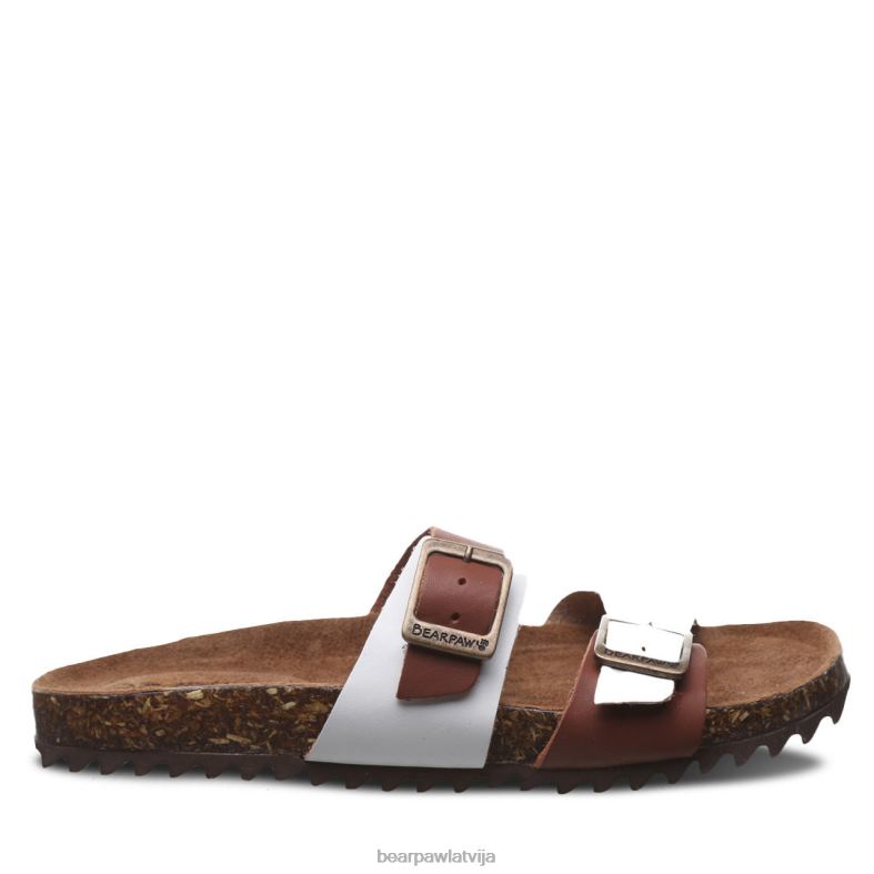 segli/balti sievietes sandales BEARPAW Džuljeta ii P2XFF371