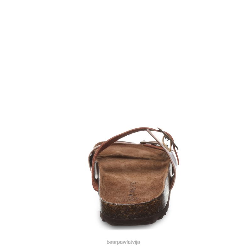 segli/balti sievietes sandales BEARPAW Džuljeta ii P2XFF371