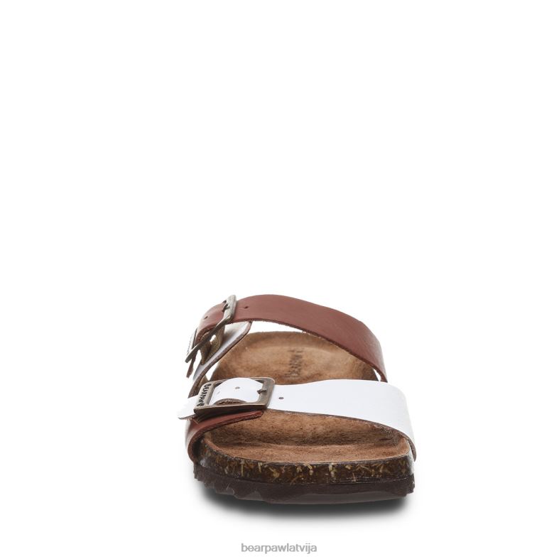 segli/balti sievietes sandales BEARPAW Džuljeta ii P2XFF371