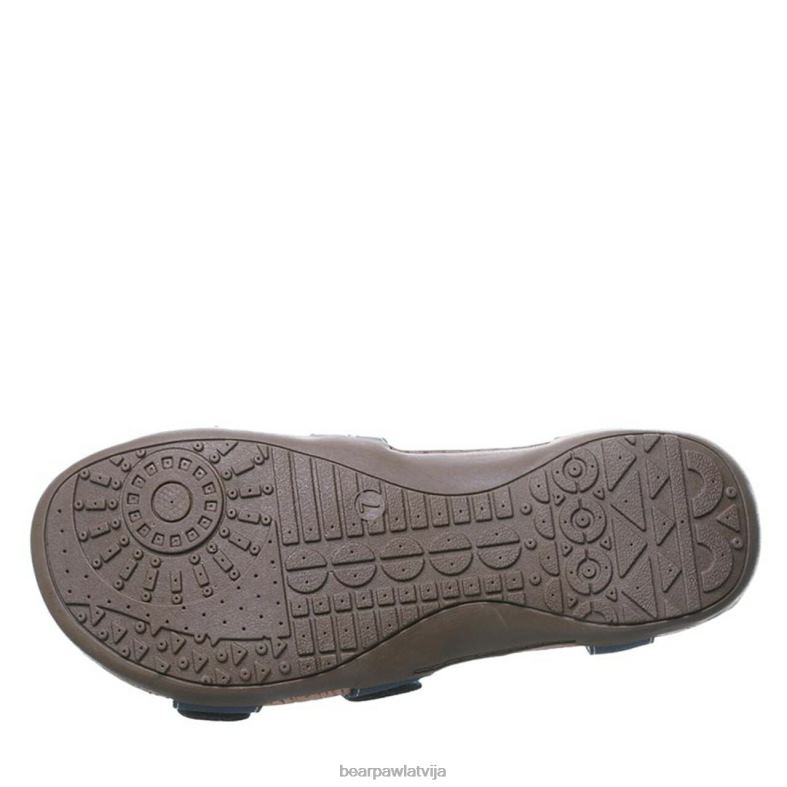 zils sievietes sandales BEARPAW Ridlija plats P2XFF405