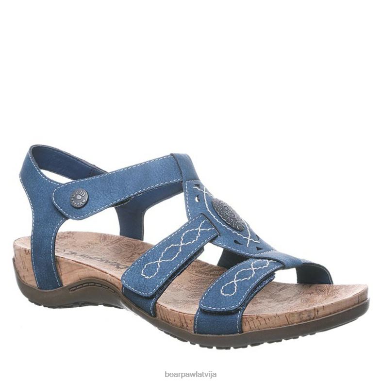 zils sievietes sandales BEARPAW Ridlijs ii P2XFF408