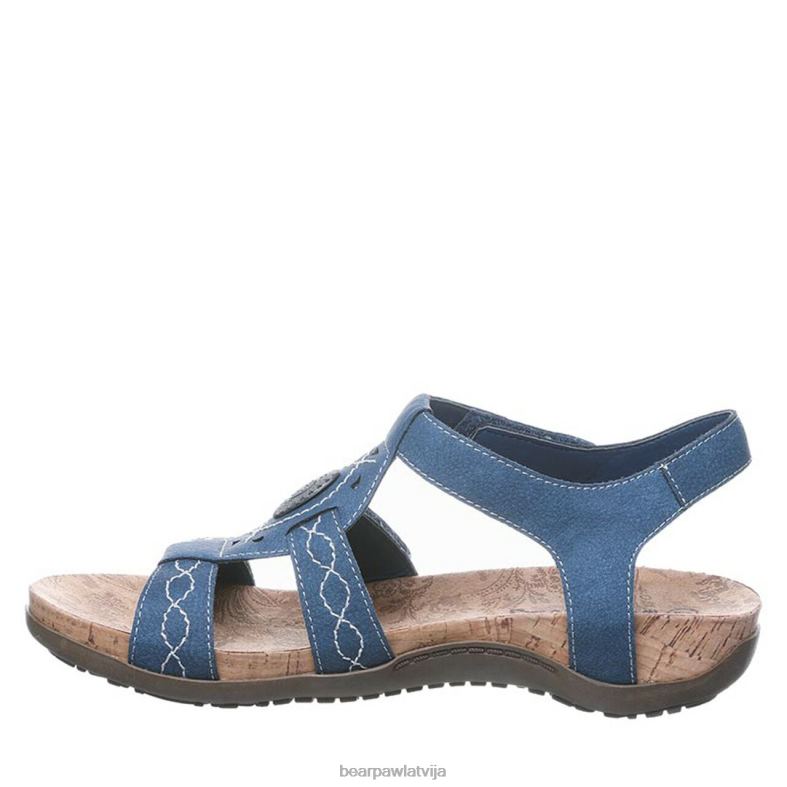 zils sievietes sandales BEARPAW Ridlijs ii P2XFF408