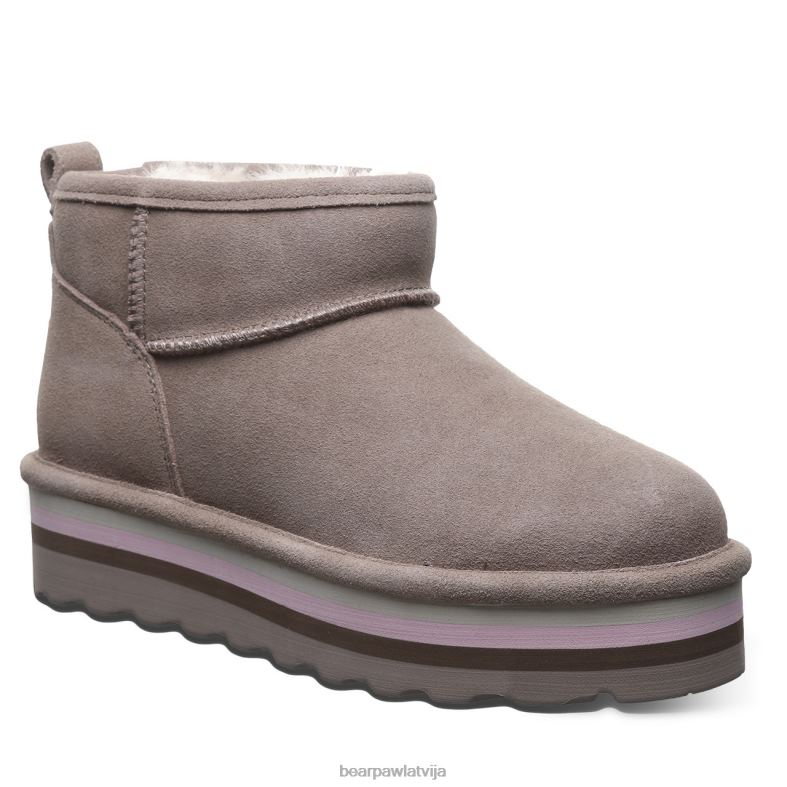 akmens sievietes zābaki BEARPAW retro īss P2XFF28