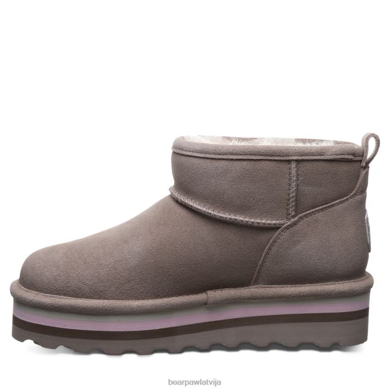 akmens sievietes zābaki BEARPAW retro īss P2XFF28