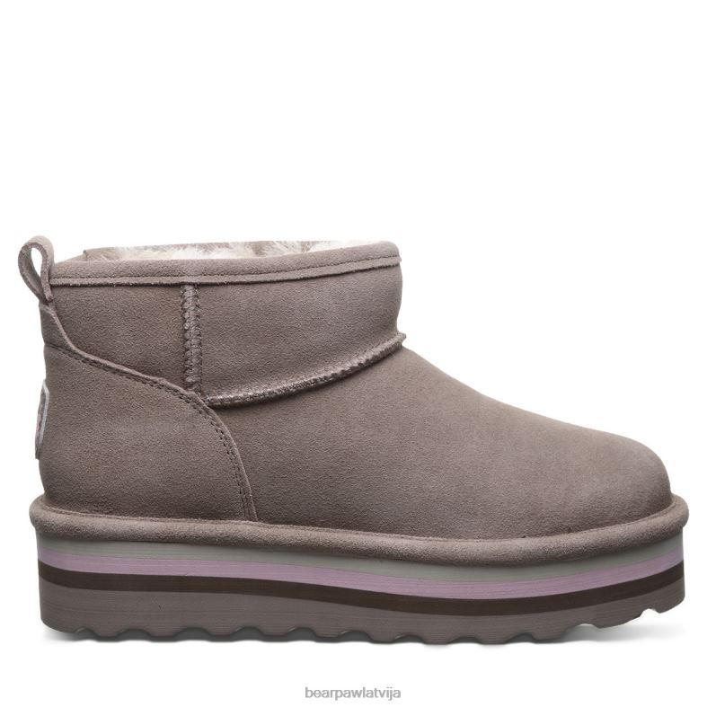 akmens sievietes zābaki BEARPAW retro īss P2XFF28