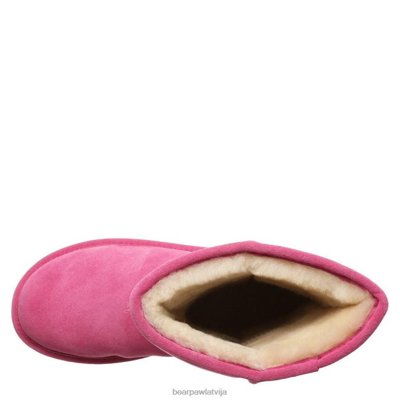 ballīšu rozā sievietes zābaki BEARPAW elle īss P2XFF247