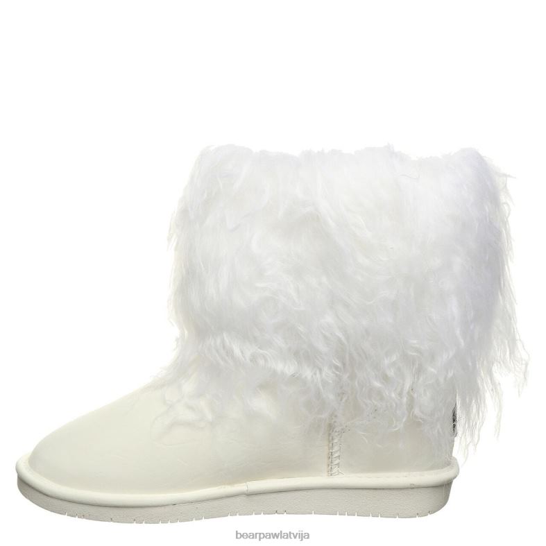 balts sievietes zābaki BEARPAW bāā P2XFF106