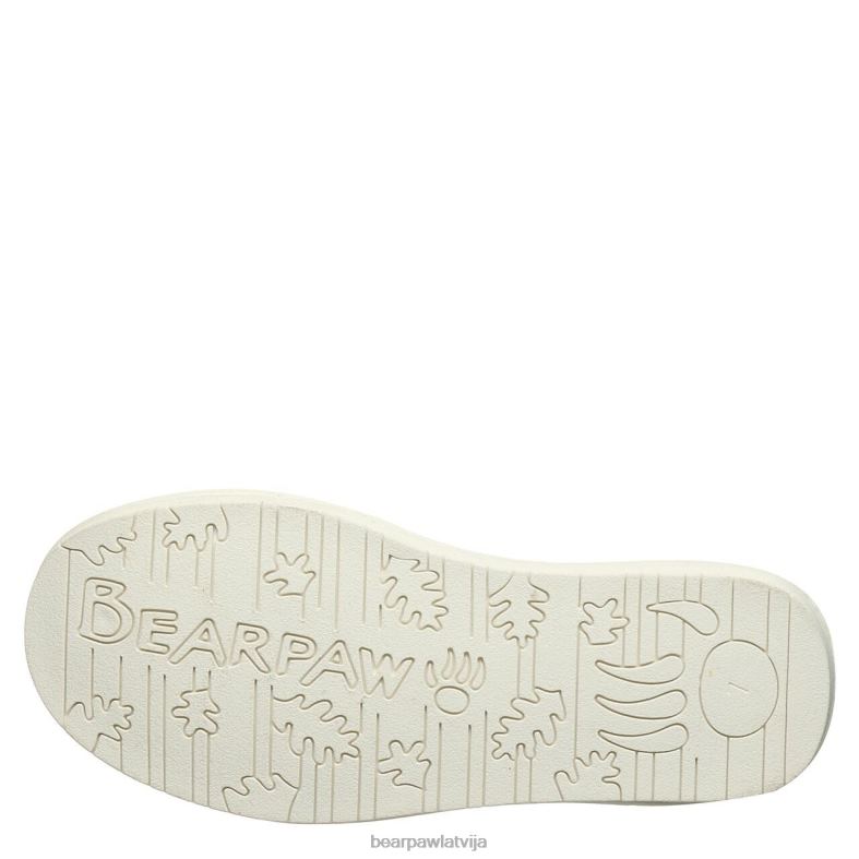 balts sievietes zābaki BEARPAW bāā P2XFF106