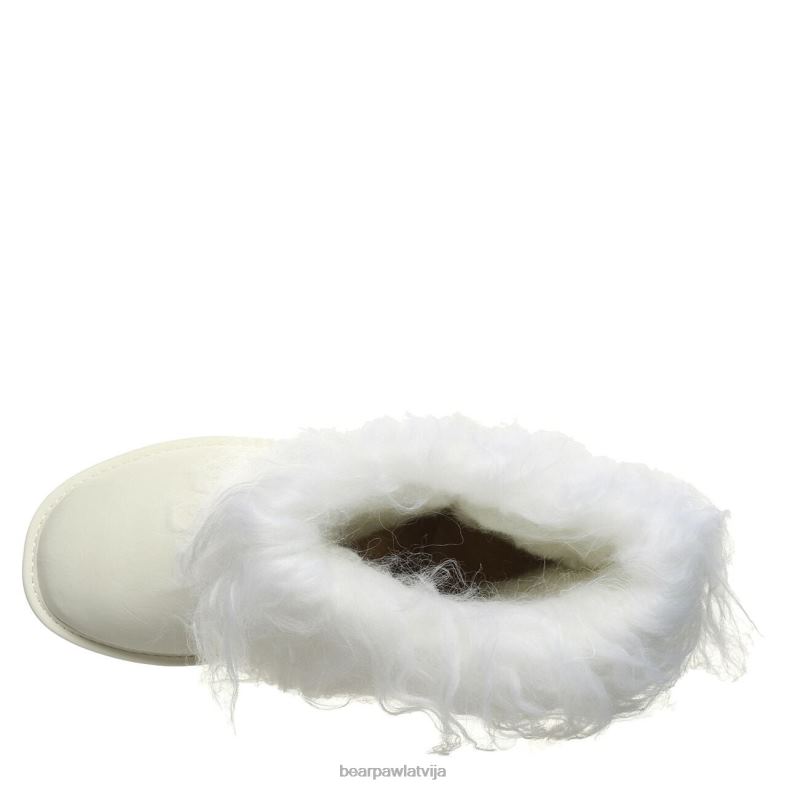 balts sievietes zābaki BEARPAW bāā P2XFF106