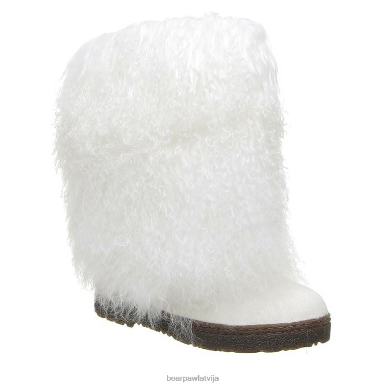 balts sievietes zābaki BEARPAW boetis P2XFF118