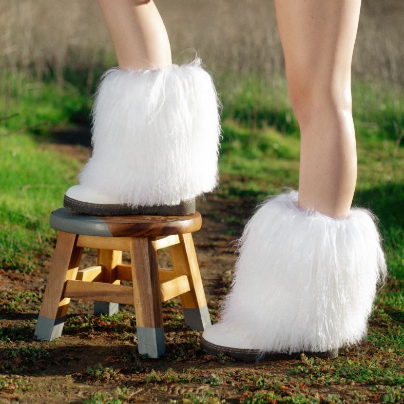 balts sievietes zābaki BEARPAW boetis P2XFF118