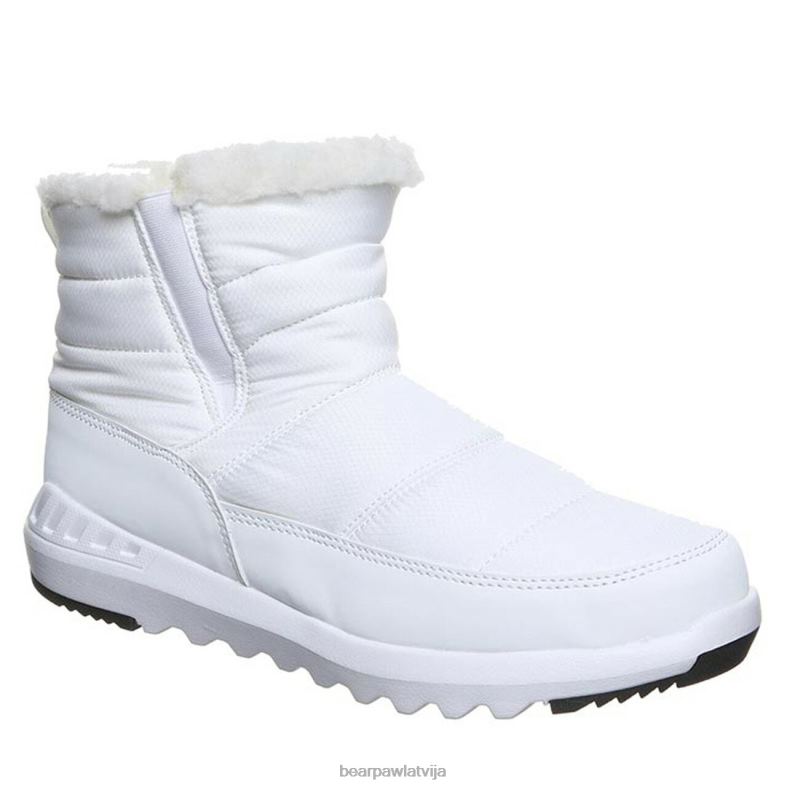 balts sievietes zābaki BEARPAW pufīgs zābaks P2XFF187
