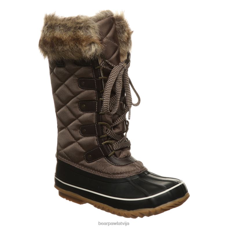brūns sievietes zābaki BEARPAW Mckinley P2XFF225