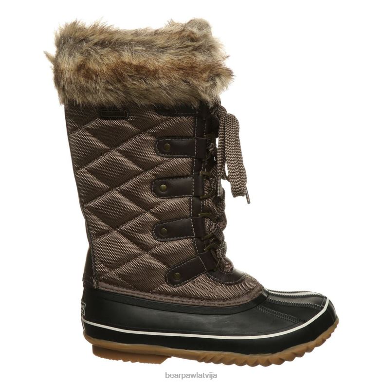 brūns sievietes zābaki BEARPAW Mckinley P2XFF225