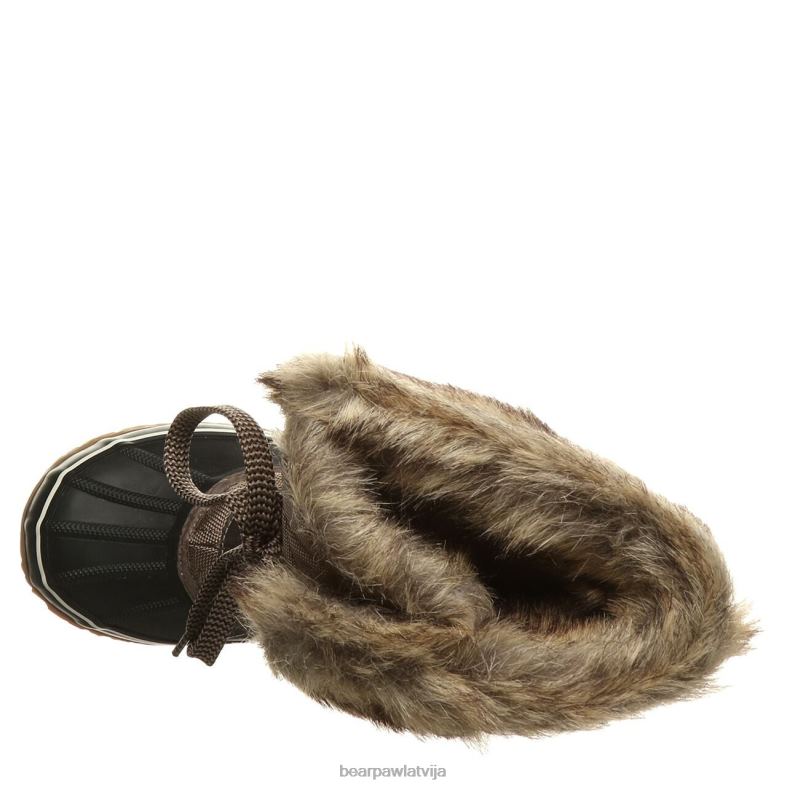 brūns sievietes zābaki BEARPAW Mckinley P2XFF225