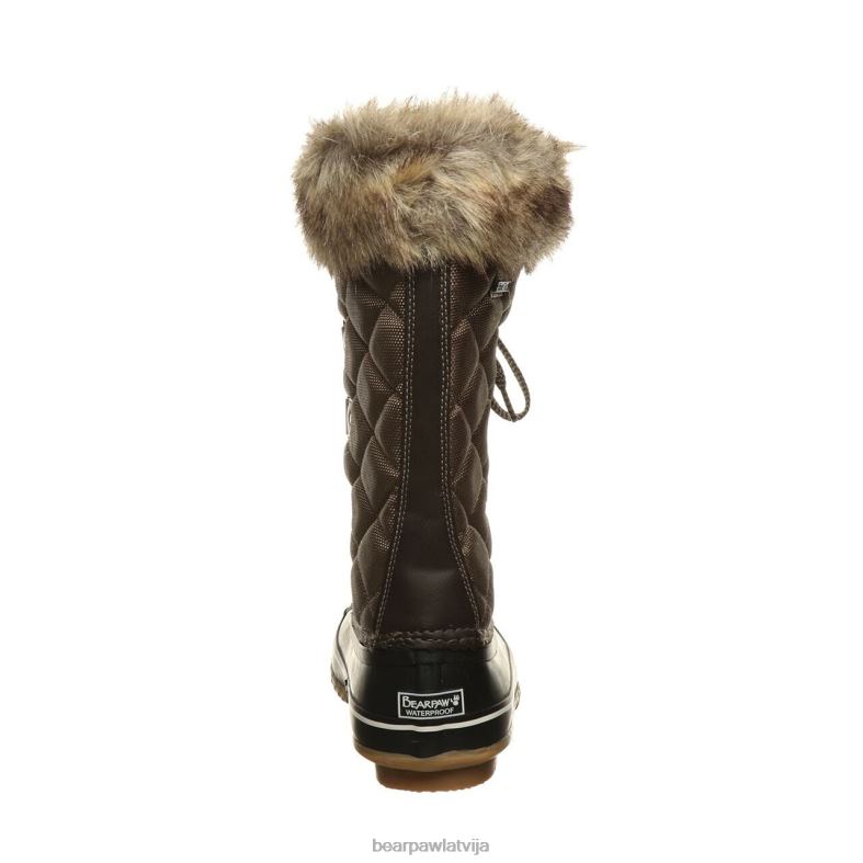 brūns sievietes zābaki BEARPAW Mckinley P2XFF225