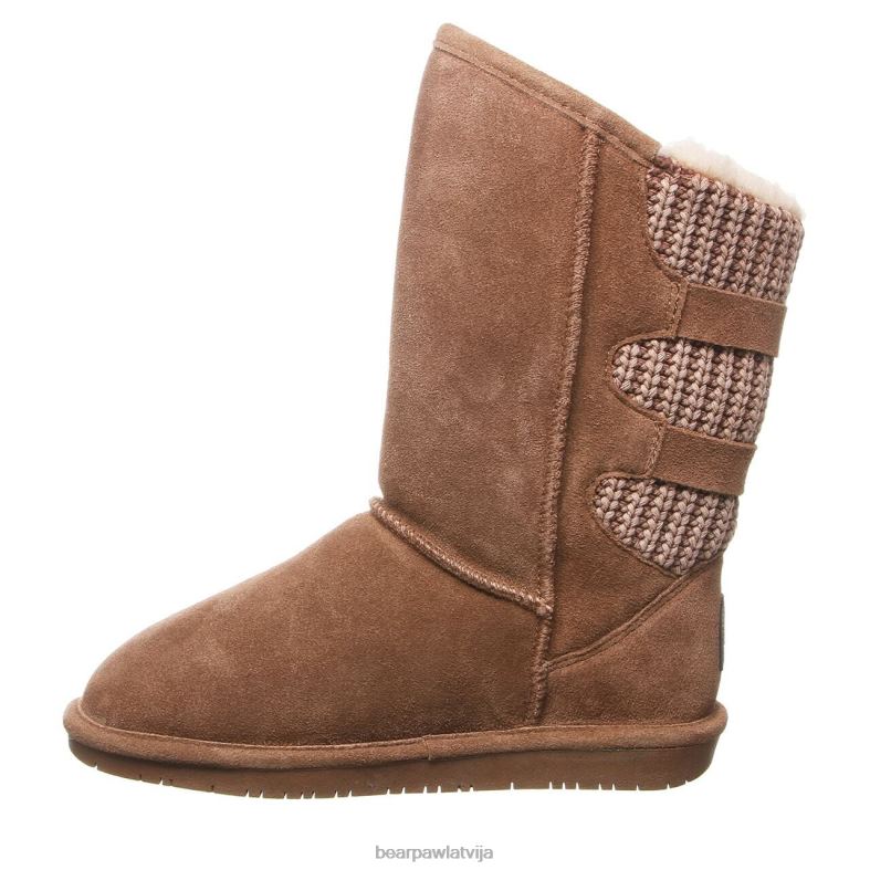 hikorija sievietes zābaki BEARPAW boshie plats P2XFF112
