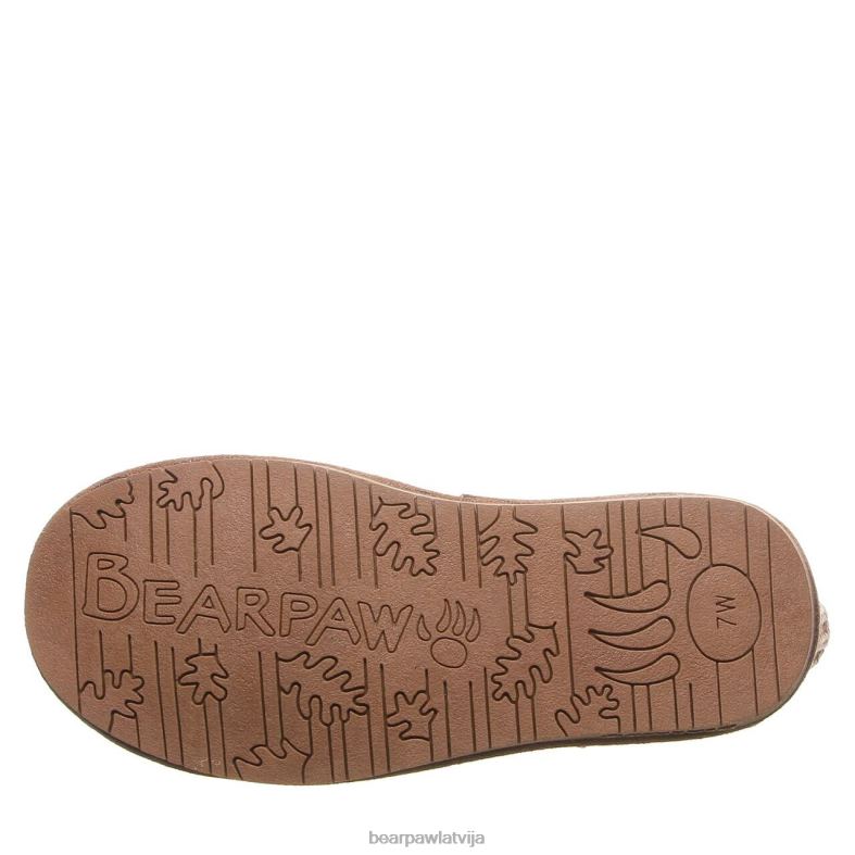 hikorija sievietes zābaki BEARPAW boshie plats P2XFF112