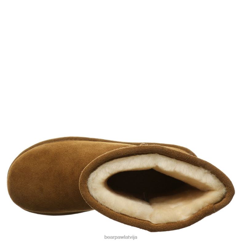 hikorija sievietes zābaki BEARPAW elle īss plats P2XFF95