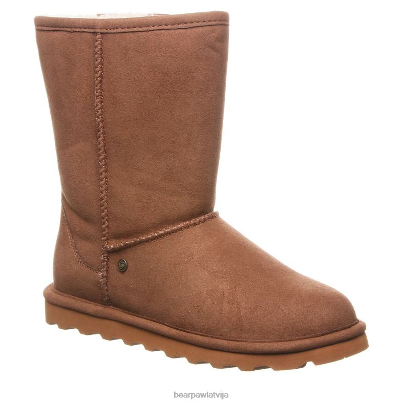 hikorija sievietes zābaki BEARPAW elle īss vegāns P2XFF73