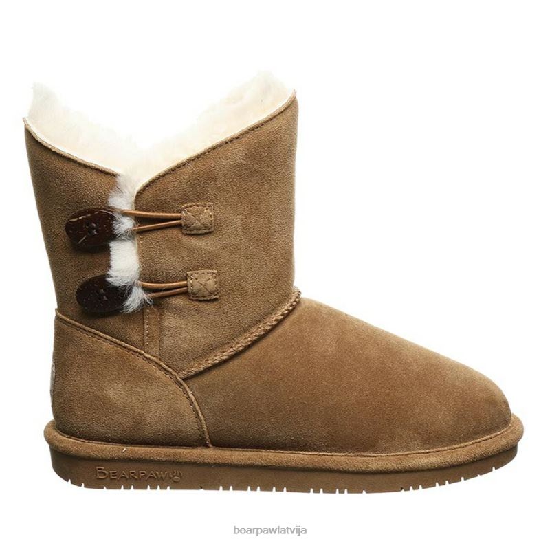 hikorija sievietes zābaki BEARPAW rozaline plats P2XFF134