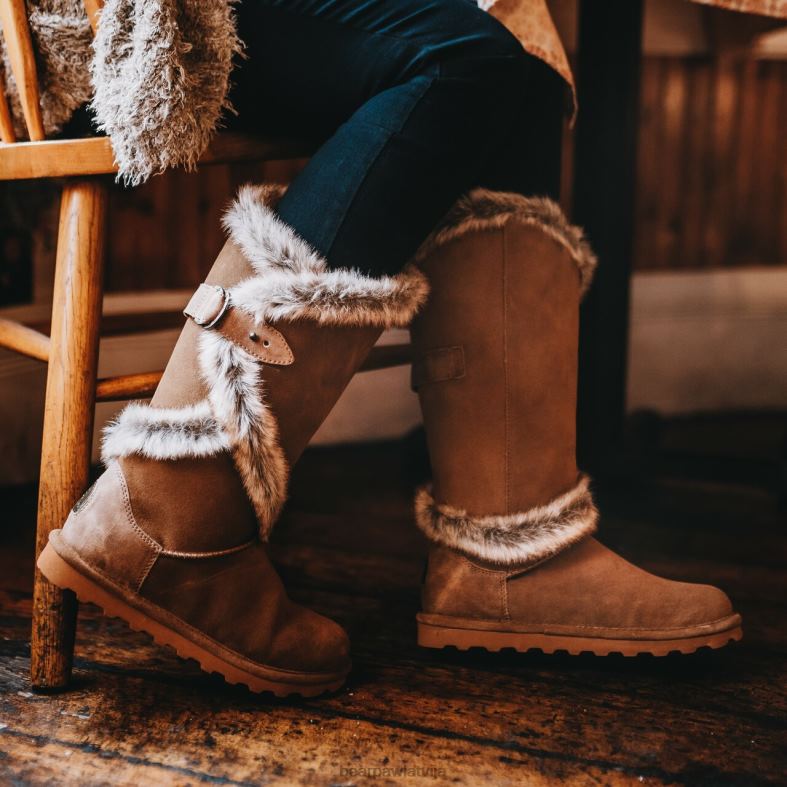 hikorija sievietes zābaki BEARPAW sheilah P2XFF232