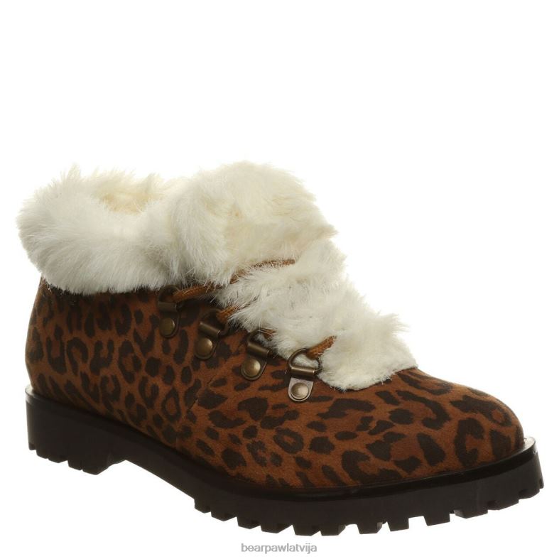 hikorijas leopards sievietes zābaki BEARPAW vera P2XFF190